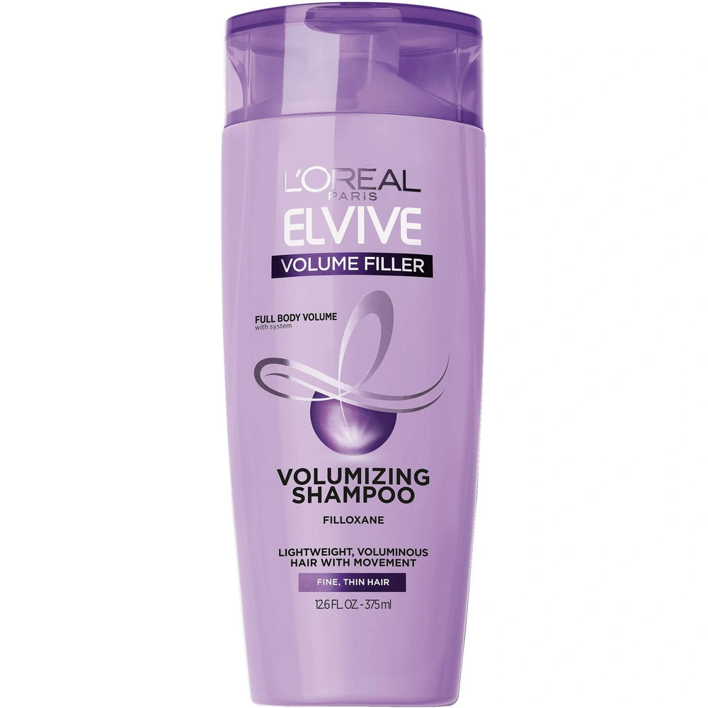 L Oreal Paris Elvive Volume Filler Thickening Volumizing Shampoo 12.5 fl oz (Pack of 6)