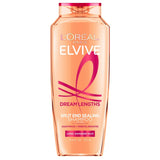 L Oreal Paris Elvive Dream Lengths Damaged Hair Repairing Shampoo Squeeze 12.5 fl oz (Pack of 6)