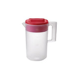 Rubbermaid Simply Pour Clear/Red Pitcher Plastic 1 gal (Pack of 2)