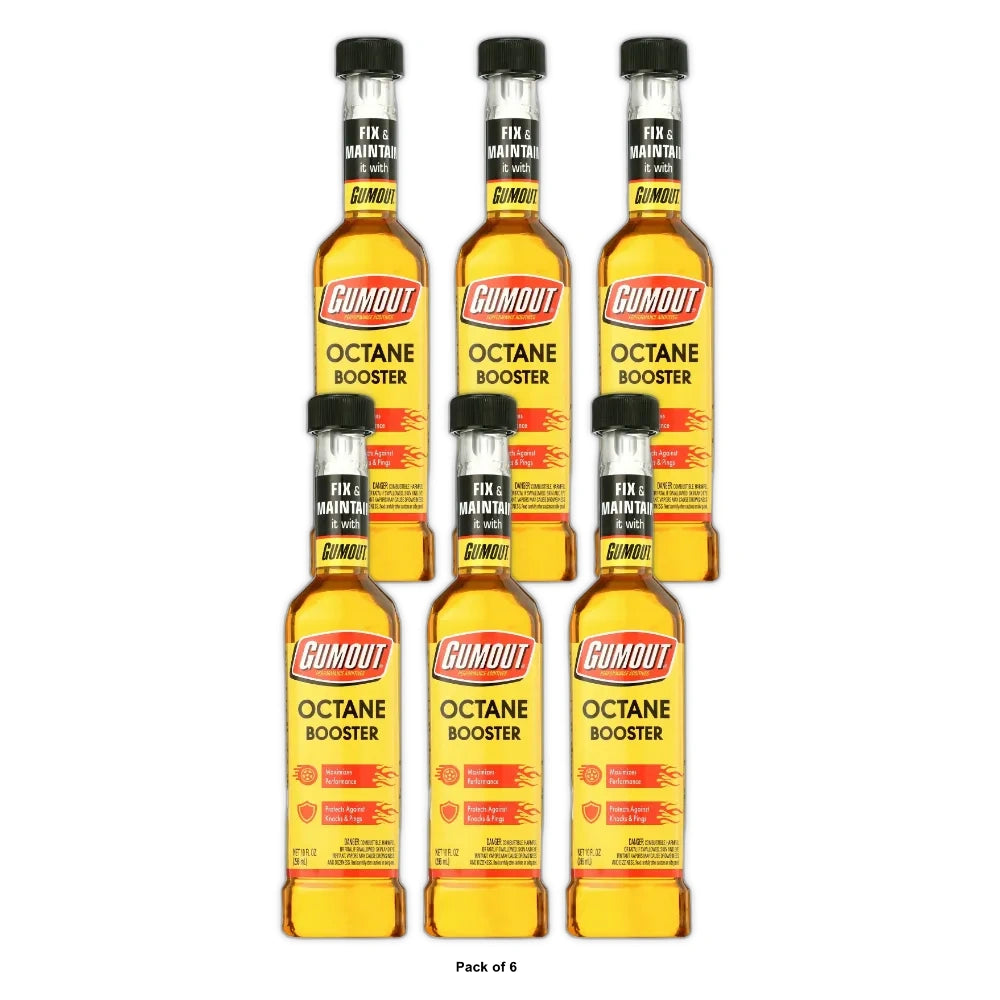 Gumout Octane Boost - 510022W 10 oz (Pack of 6)