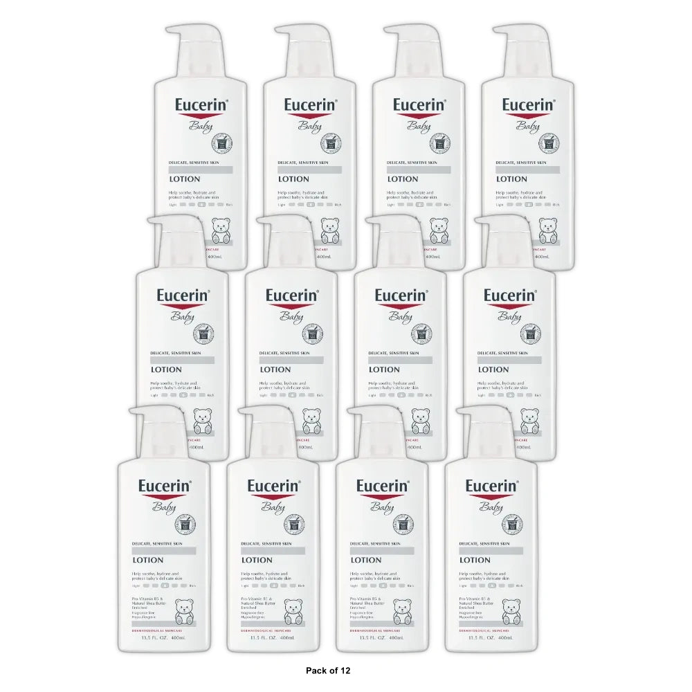Eucerin Baby Soothing Body Lotion - 13.5 fl oz (Pack of 12)