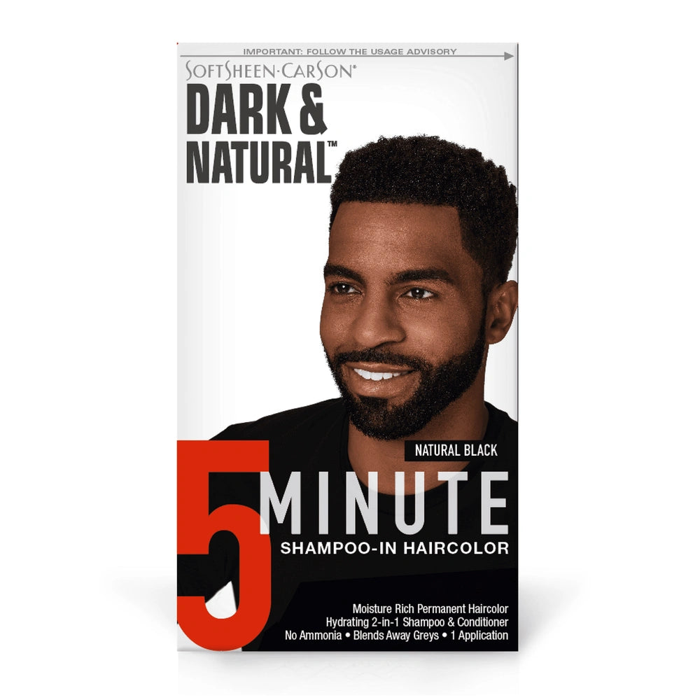 Softsheen-Carson Dark & Natural Shampoo-In Permanent Men s Hair Color Natural B (Pack of 12)