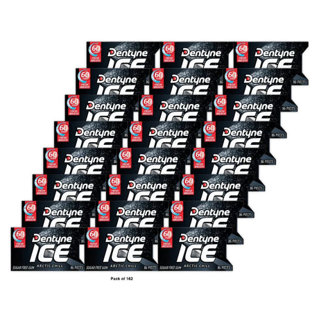 Dentyne Ice Sugar Free Gum, Pepermint, 16 Ct (Pack of 162)