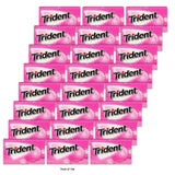 Trident Bubblegum Sugar Free Gum, 14 Ct (Pack of 144)