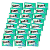 Trident Minty Sweet Twist Gum - Sugar Free, 14 Ct (Pack of 144)