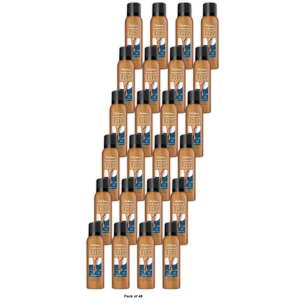 Sally Hansen Airbrush Legs, Medium Glow, 4.4 Oz (Pack of 48)