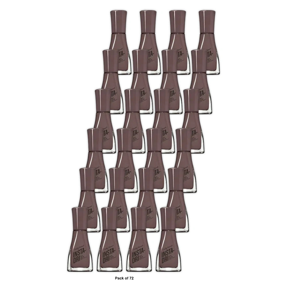 Sally Hansen Insta-Dri Nail Color - 193 Slick Slate - 0.31 fl Oz (Pack of 72)
