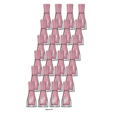 Sally Hansen Insta-Dri Nail Color Petal To The Metal 3-in-1 Formula Color Nai 0.31 fl Oz(Pack of 72)