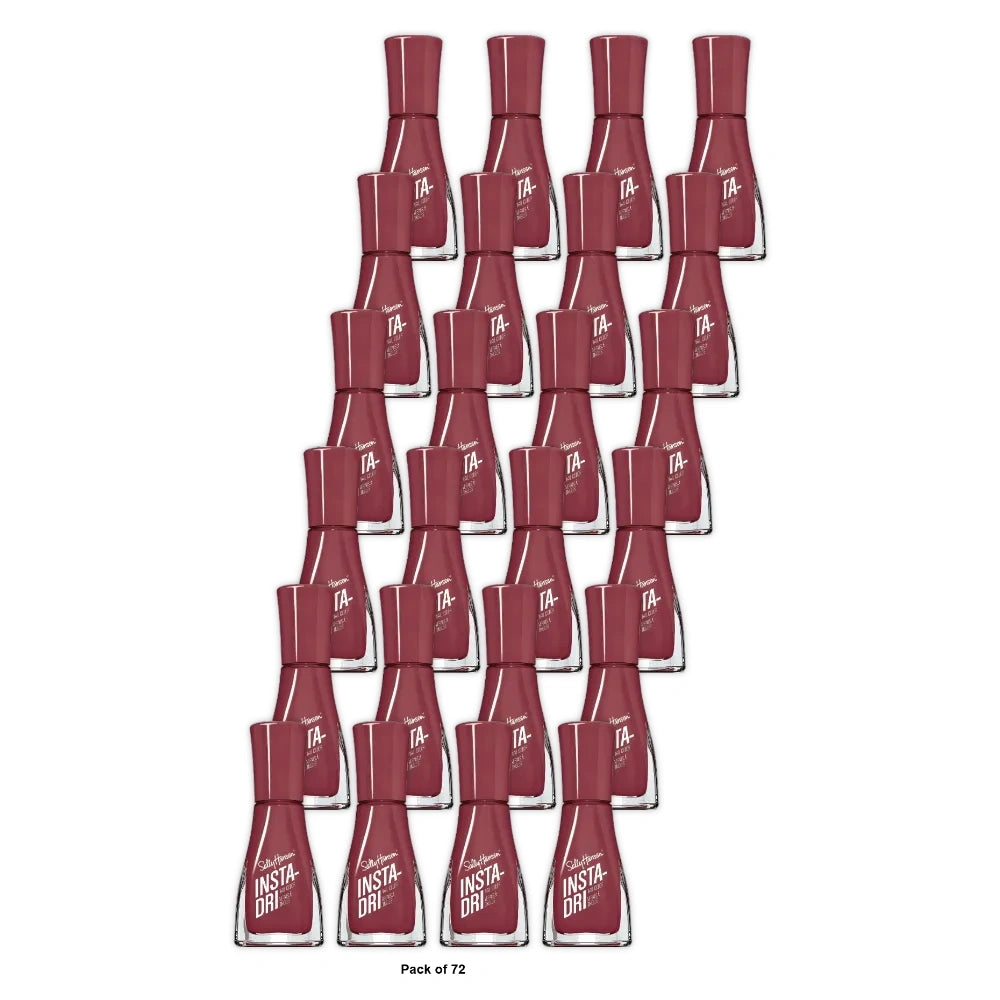 Sally Hansen Insta-Dri Nail Polish Expresso 0.31 fl Oz Quick Dry (Pack of 72)