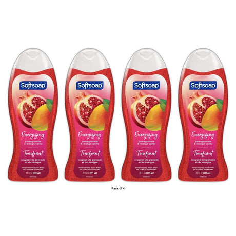 Softsoap Ssbw 20F/591Ml Cs Sp Pomegrante & Mango, 1.46875 Fl Oz (Pack Of 4)