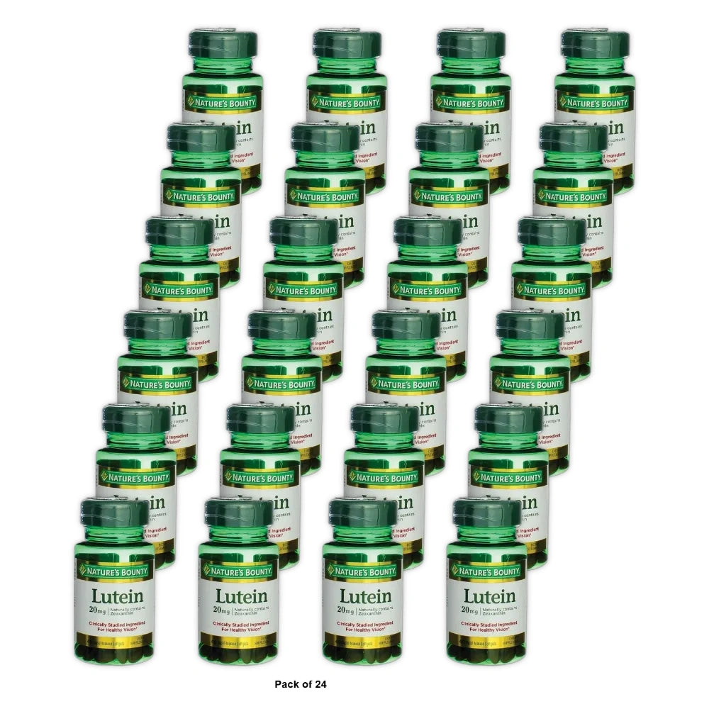 Nature s Bounty Lutein 20 mg 40 Sgels (Pack of 24)