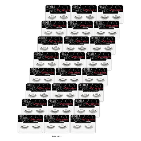 Ardell Professional Wispies Stick-on Eyelashes Demi Wispies Black 1 Pc (Pack of 72)