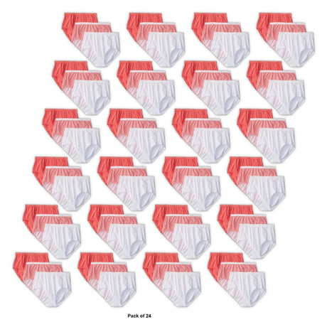 Hanes Women s assorted cotton brief panties - 3 pack (Pack of 24)