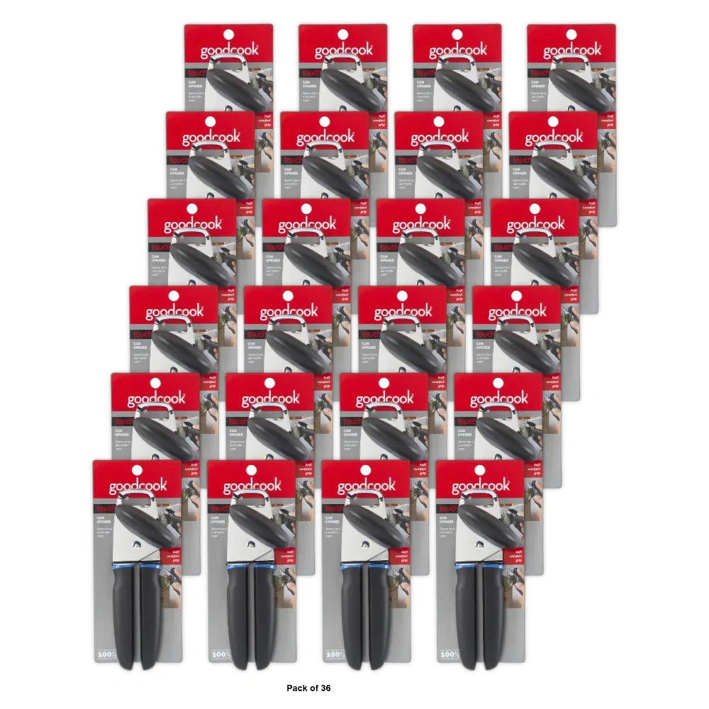 Good Cook 20431 Touch Locking Can Opener Black (Pack of 36)