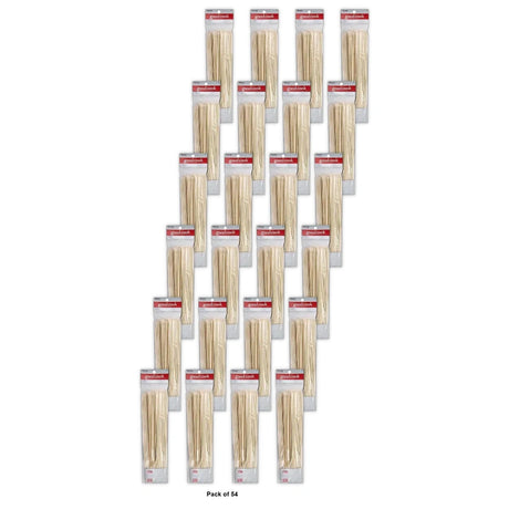 Good Cook 12" Wood Skewers 100 count (Pack of 54)
