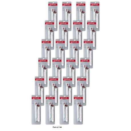 Goodcook Classic Candy Deep Fry Thermometer, Red 2.4 Oz (Pack of 144)