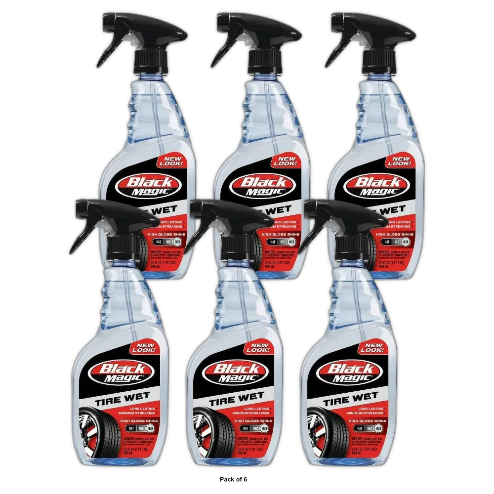Black Magic - Tire Wet 23 fl oz (Pack of 6)