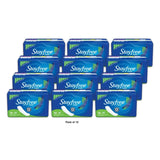 Stayfree Maxi Pads (Without Wings) Super Absorbency 10ct 4.32 Oz(Pack of 12)