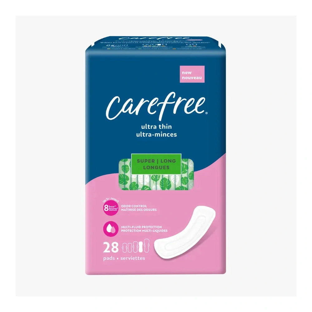 Carefree, Ultra Thin, Super Long (Pack of 3)