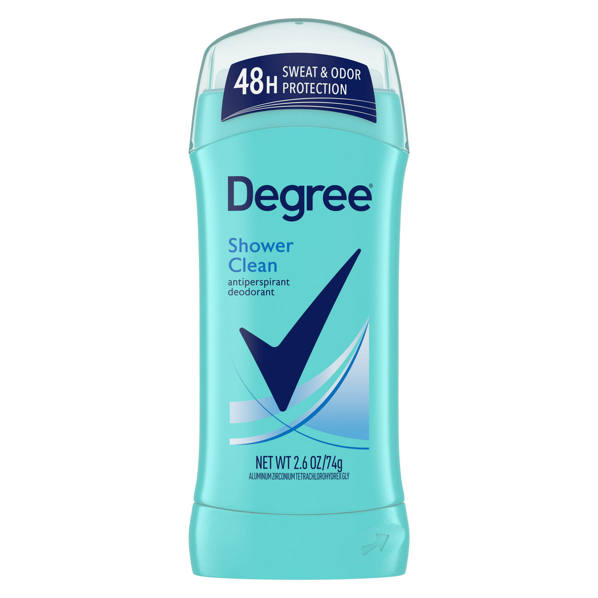 Degree Women Dry Protection Antiperspirant Deodorant Shower Clean 2.6Oz (Pack of 12)