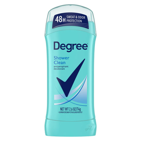 Degree Women Dry Protection Antiperspirant Deodorant Shower Clean 2.6Oz (Pack of 12)