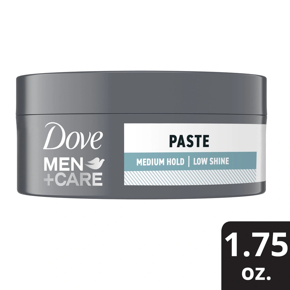 Dove Sculpting Hair Paste Pomade Textured Look Medium Hold Matte Finish for Men 1.75 oz (Pack of 12)