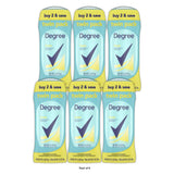 Degree Long Lasting Antiperspirant Deodorant Stick Twin Pack Fresh 2.6 Oz (Pack Of 6)