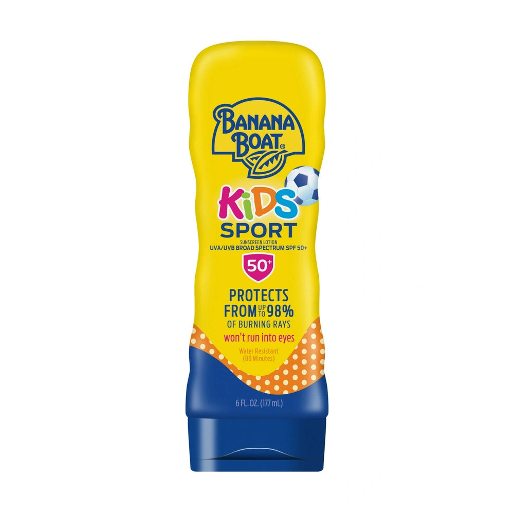 Banana Boat Kids Sport Sunscreen Lotion - SPF 50+ 6 fl OZ (Pack of 12)