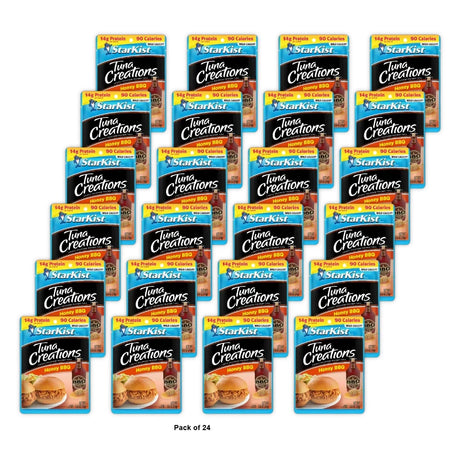 StarKist Tuna Creations Honey BBQ Tuna Pouch 2.6 Oz (Pack of 24)