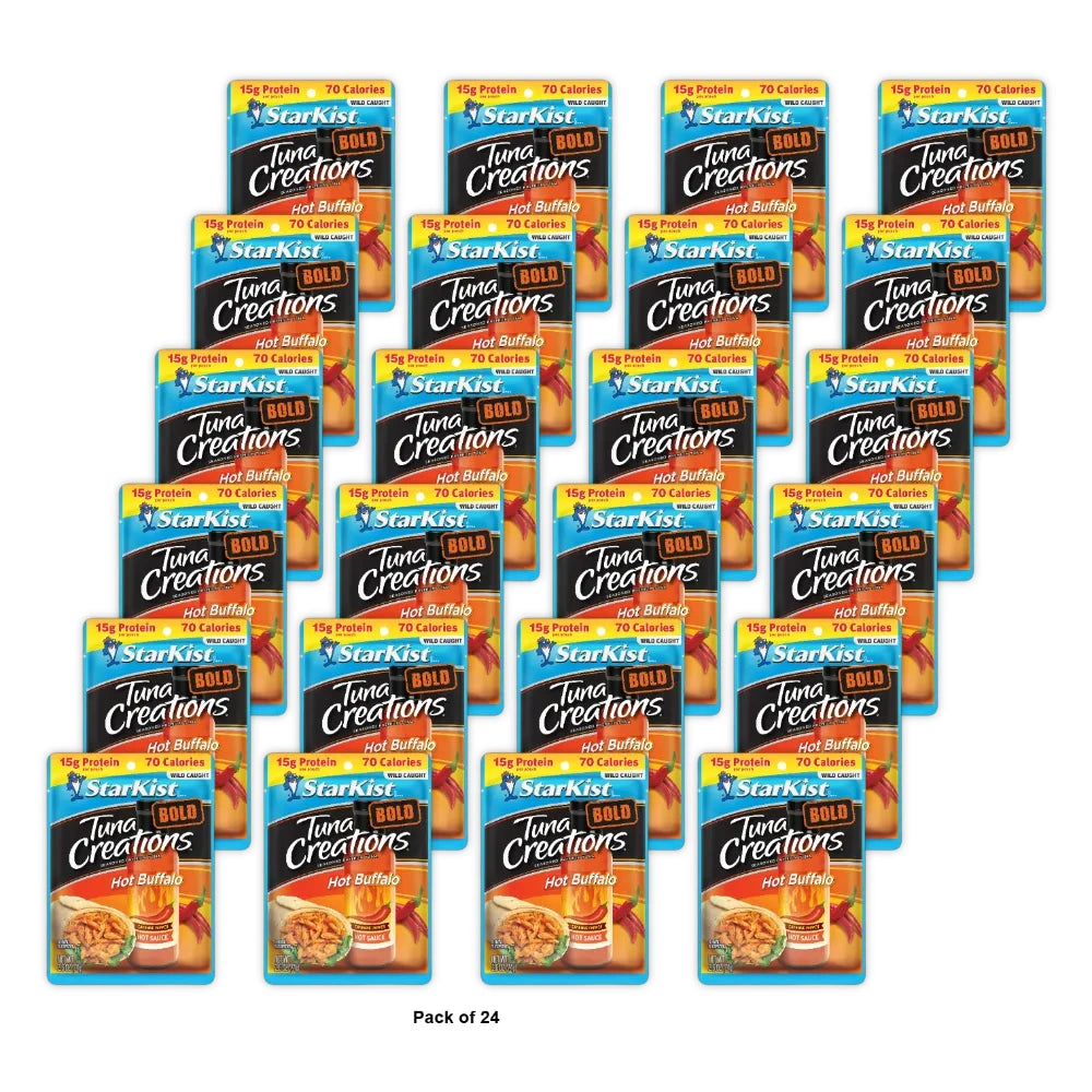 StarKist Tuna Creations® BOLD Hot Buffalo Style Pouch - 2.6 Oz (Pack of 24)
