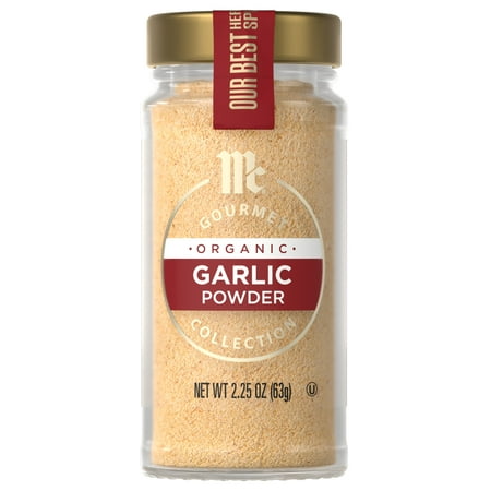 McCormick Gourmet Organic Garlic Powder 2.25 Oz (Pack of 36)