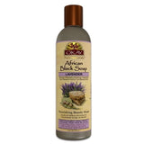 Okay Pure Naturals African Black Soap Lavender 8 Oz (Pack of 12)