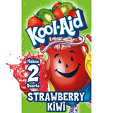 Kool-Aid Strawberry Kiwi Unsweetened Drink Mix 0.17 Oz (Pack of 192)