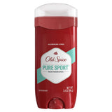Old Spice Aluminum Free Men s Deodorant High Endurance Pure Sport 3.4 oz (Pack of 12)