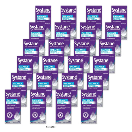 Systane Gel Lubricant Eye Drops - 0.34 Fl Oz (Pack Of 24)