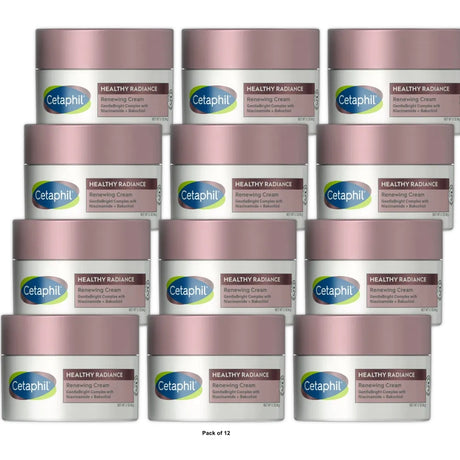 Cetaphil Health Radiance Renewing Hypoallergenic Fragrance Free Cream 1.7 oz (Pack of 12)