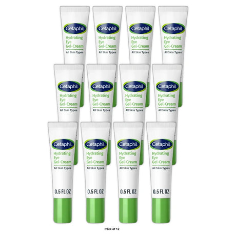 Cetaphil Hydrating Eye Gel with Hyaluronic Acid - 0.5 fl OZ​ (Pack of 12)