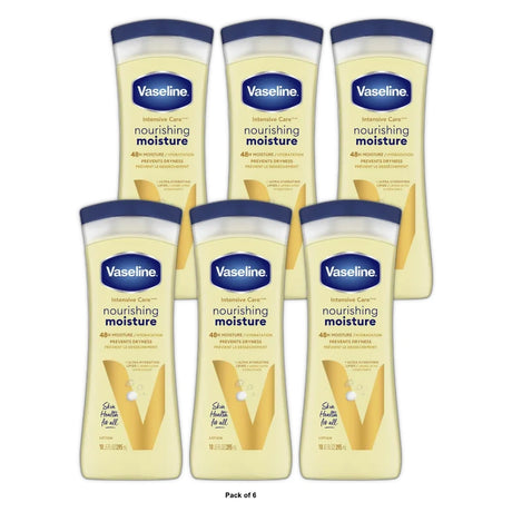 Vaseline Intensive Care Essential Healing Non Greasy Body Lotion 10 fl oz (Pack of 6)