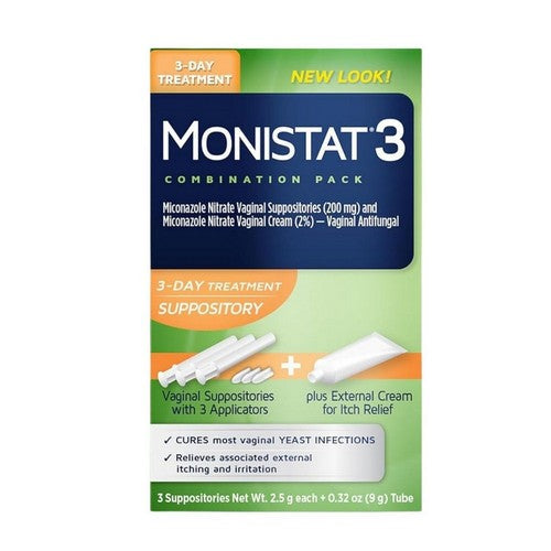Monistat 3-Day Combo Pack Disposable (Pack of 12)