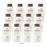 Aveeno Stress Relief Body Wash with Soothing Oat, Lavender, Chamomile & Ylang-Yl 12Oz (Pack of 12)