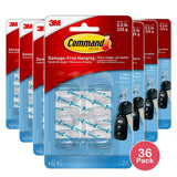 3M Command Mini Wall Decorating Hooks 0.64Oz (Pack of 36)