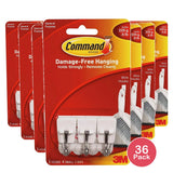3M - Command Strips Utensil Hooks 3.00 ct (Pack of 36)