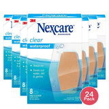 3M Nexcare Waterproof Bandages Knee/Elbow (Pack of 24)