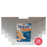 3M Nexcare Waterproof Cushioned Bandages Assorted (Pack of 24)