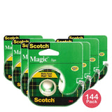 3M Scotch Magic Tape 0.75in x 600in 2.24Oz (Pack of 144)