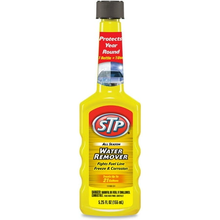 STP All Season Water Remover 5.25 Oz (Pack of 12)