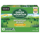 Green Mountain Coffee Roasters Breakfast Blend 10 Count (Pack of 6)