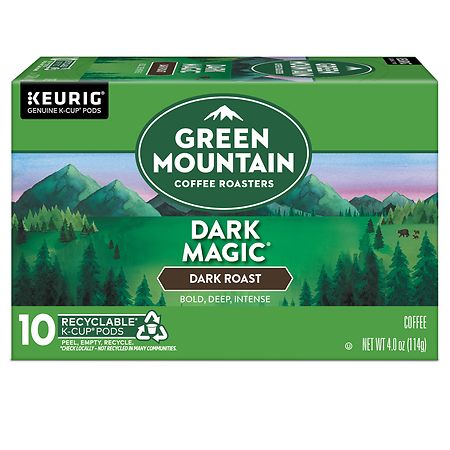 Green Mountain Coffee K-Cup Pods Dark Magic - 10.0 ea (Pack of 6)