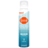 Lume Whole Body Deodorant Spray Unscented 3.6 Oz (Pack of 12)