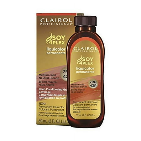 Clairol Permanent Liquicolor  7rn Med Red Neutral Blonde  2 Fl Oz nan (Pack of 72)